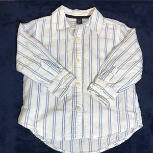 Gap Toddler Button Down Long Sleeve Shirt 2T